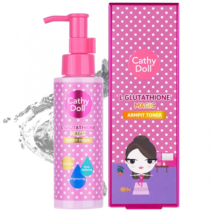 CATHY DOLL Bright & Smooth Under Arms Toner L-glutathione Magic Armpit Toner تونر تفتيح منطقة تحت الذراع بالكلوتاثيون من كاثي دول