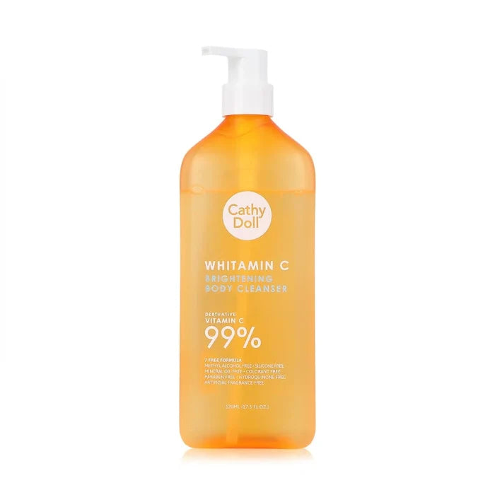 CATHY DOLL Withamin C Brightening Body Cleanser Dertvative Vitamin C 99% غسول الجسم للتفتيح بالفيتامين سي من كاثي دول