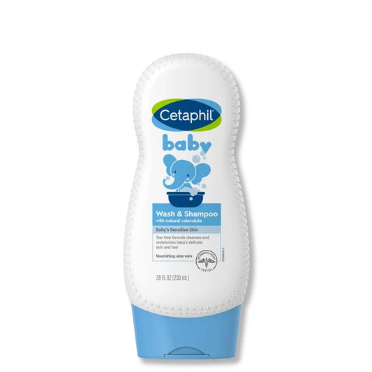 Cetaphil Baby Wash & Shampoo with Organic Calendula. غسول وشامبو الاطفال