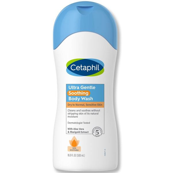 CETAPHIL Ultra Gentle Soothing Body Wash Dry to Normal to Sensitive Skin غسول الجسم للبشرة الجافة و العادية و الحساسة من سيتافيل