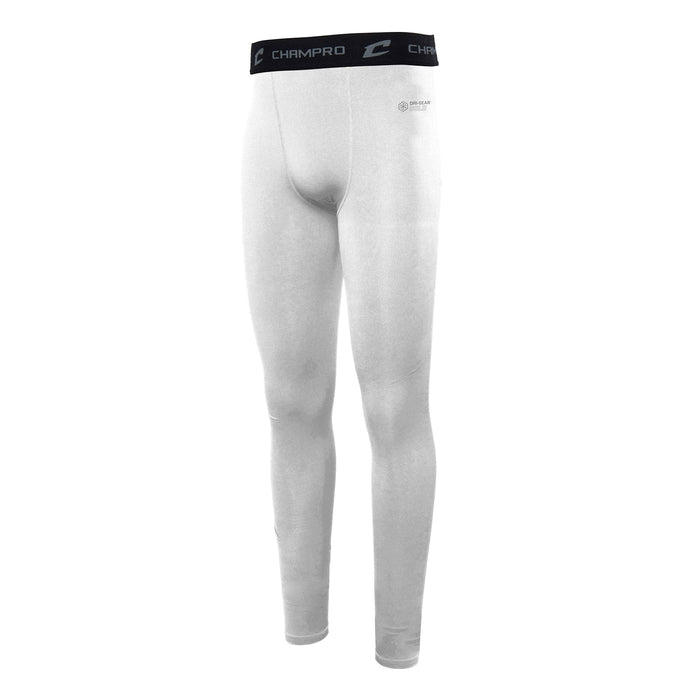 Champro Sports Champro Cold Weather Compression Pants (CWCS2) are white pants made from heavyweight brushed fabric for extra warmth and comfort.