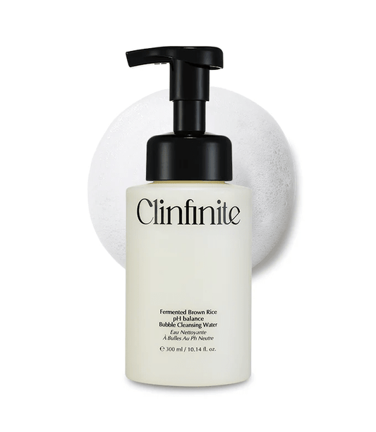 Clinfinite Fermented Rice Mild Acidic Bubble Cleansing Water 300ml - Komiko Beauty