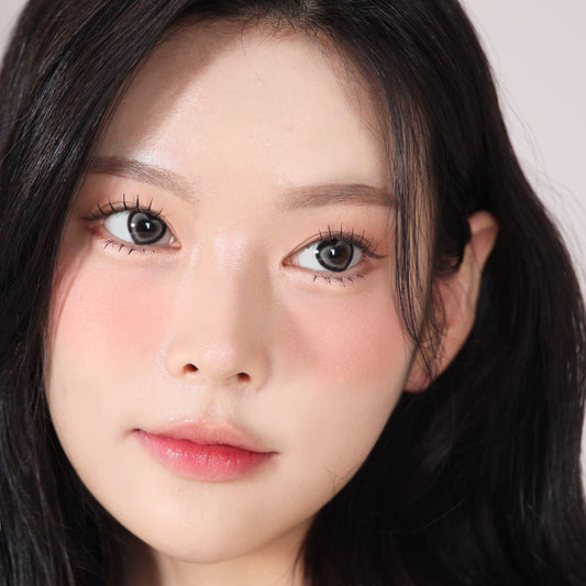 cocoview AXIAL FIXED Heart Ruri Gray 1month 0.00D 1ea/1Vial - Komiko Beauty