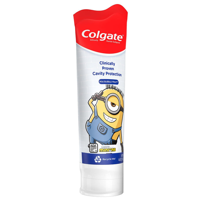 COLGATE Clinically Proven Cavity Protection Mild Bubble Fruit معجون اسناس ضد التسوس من كولكيت