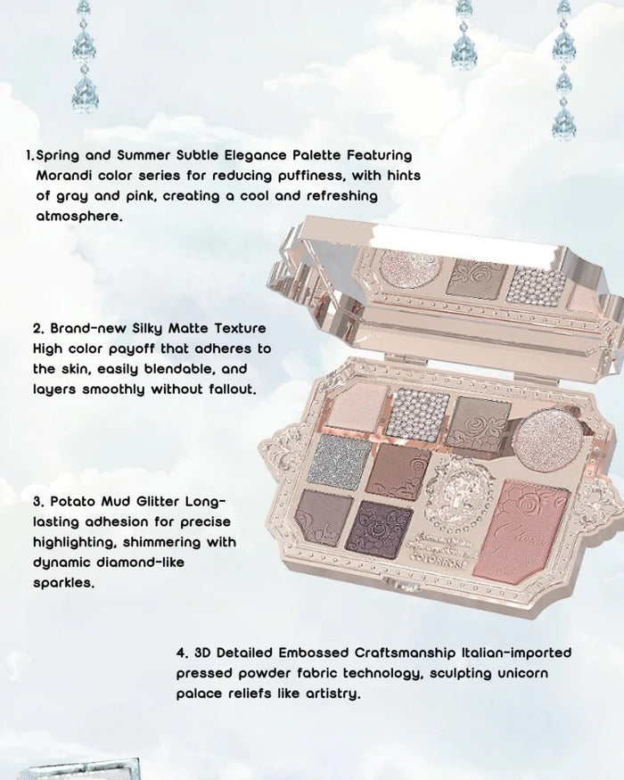 COLORROSE Oil Painting Series All-in-one Eyeshadow Palette T3672