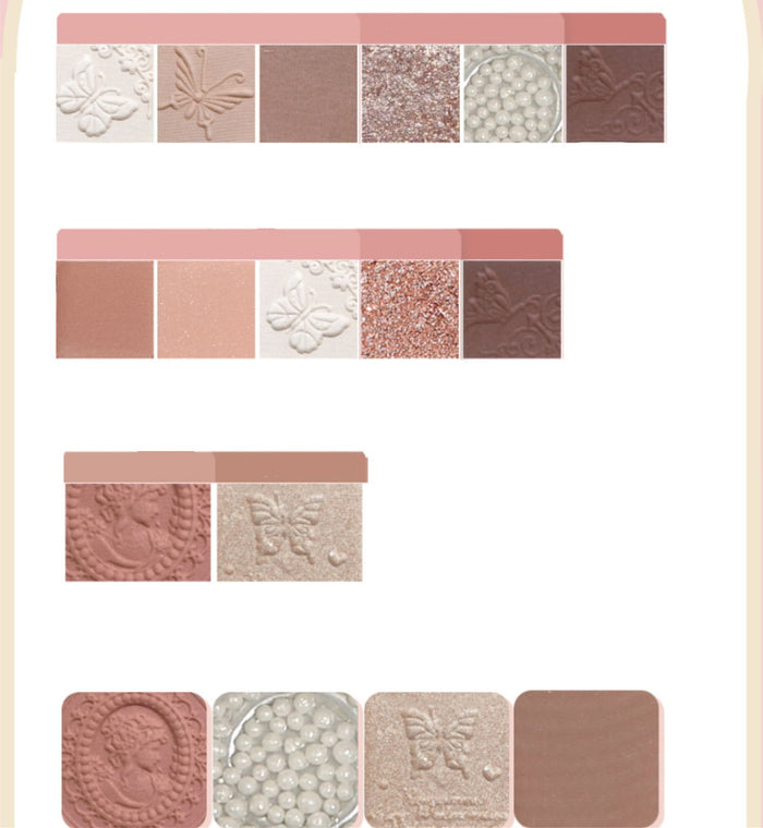 COLORROSE Western Antique Series All-in-one Eyeshadow Palette T3671