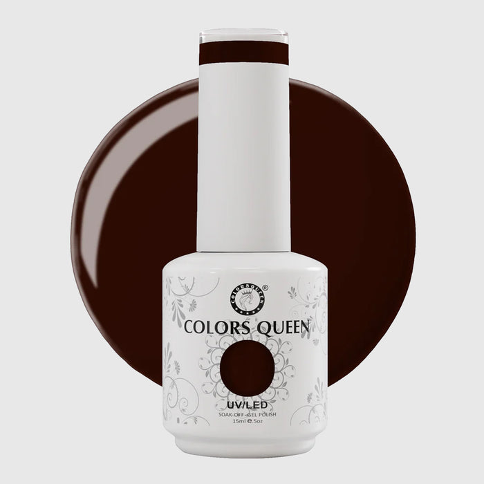 UV LED Soak Off Gel Polish - Red, Maroon & Brown Nail Colors |