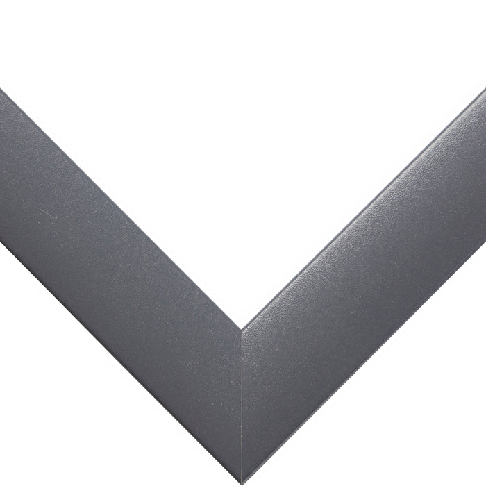 Contemporary 1", Dark Gray Picture Frames - 4 Piece Set