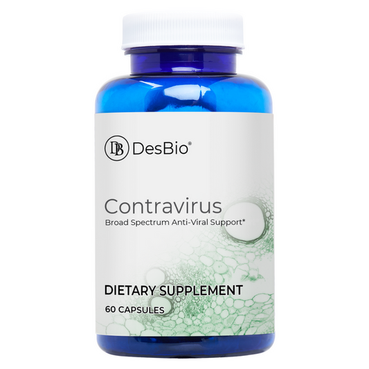 ContraVirus by Desbio Formulated to maintain the body’s natural healthy cellular defense, and immune response.