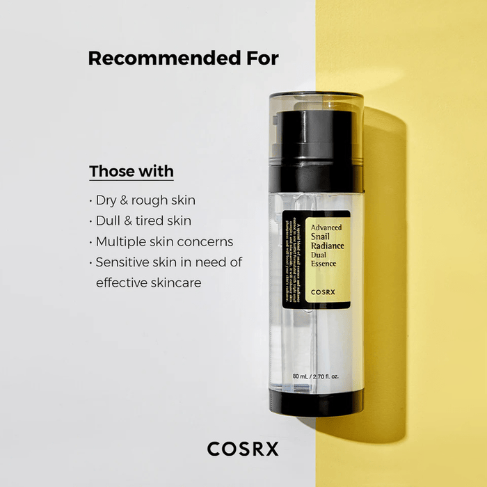 Cosrx Advanced Snail Radiance Dual Essence 80ml