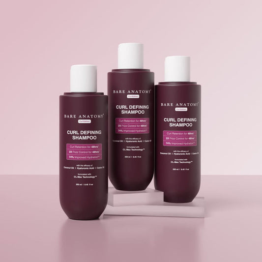Curl Defining Shampoo with 2X Frizz Control for Men & Women - 250 ml | Pack of 3