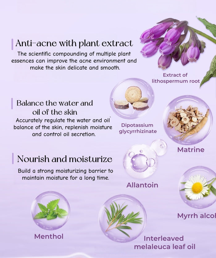 DaiChunLin Pure Herbs Anti-acne & Oil-control Essence Facial Cream T5085
