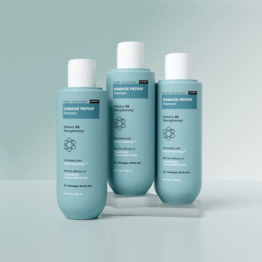 Damage Repair Shampoo With Ceramide A2 & Coconut Milk Protein - 250 ml | Pack of 3