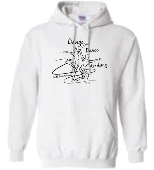 Danza Hooded Sweatshirt- Matte and Glitter
