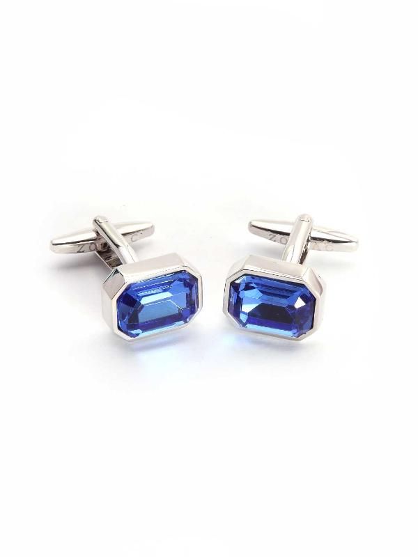 Dark Blue Stone Cufflinks