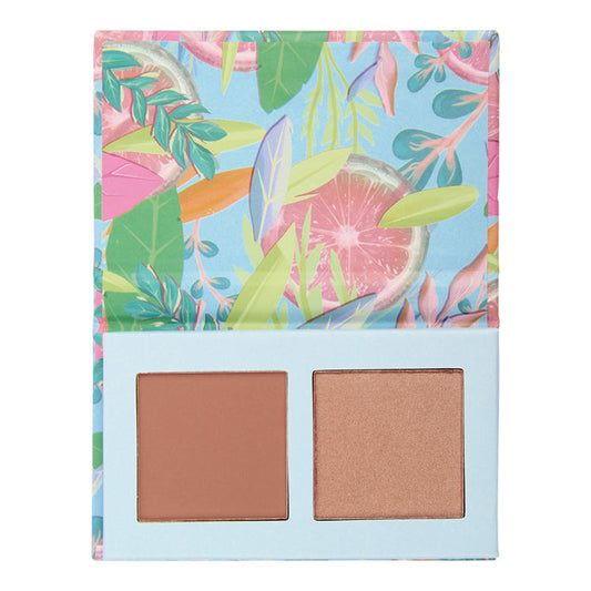 Dúo de Rubor y Bronceador Floral