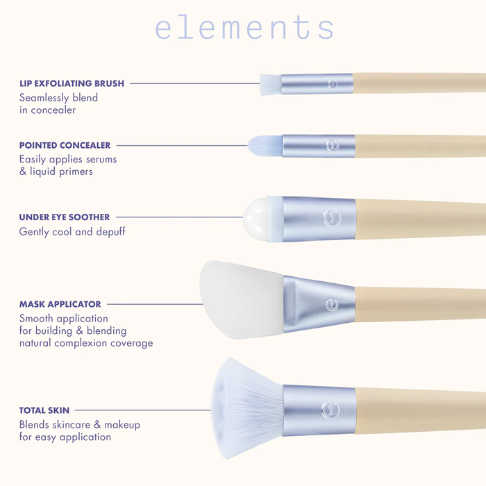 EcoTools Elements Hydro-Glow Skincare Brush Kit