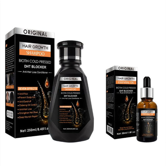 EELHOE Hair growth + Anti Dandruff Shampoos 250ml Shampoo + essential oil EELHOE COSMETICS