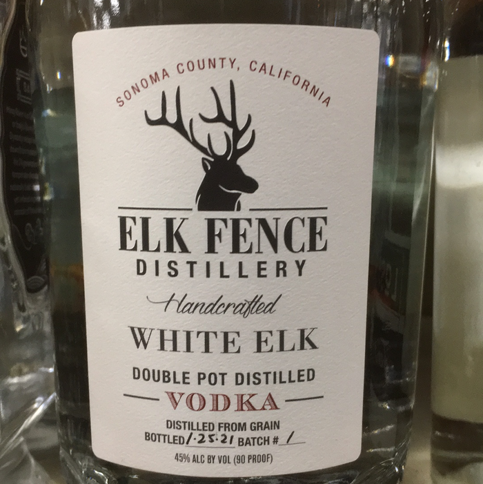 ELK FENCE DISTILLERY VODKA