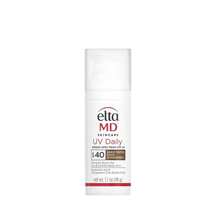 EltaMD UV Daily Deep Tinted Broad-Spectrum SPF 40 sunscreen bottle