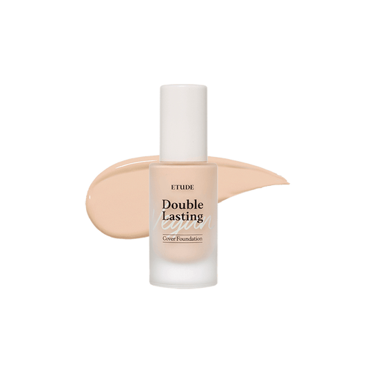 Etudehouse Double Lasting Vegan Cover Foundation 30g - No.21N1 Neutral Beige - Komiko Beauty