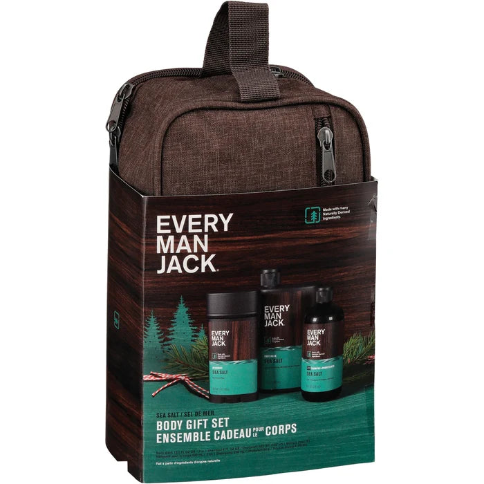 Every Man Jack Body gift set بكج العناية بالجسم المخصص للرجال من ايفري مان جاك