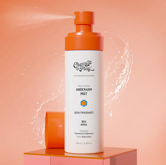 Exfoliating Underarm Mist for Pigmentation & Odour Control - 100 ml