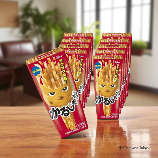 Ezaki Glico Karujaga (Uma Flavor) 10 Boxes