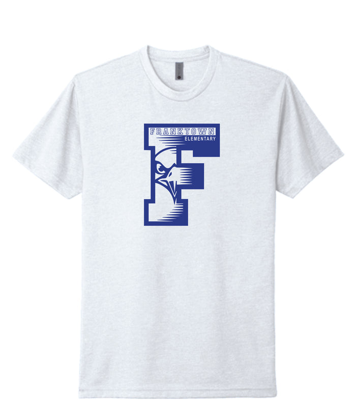 Franktown "F" Basic Tee- Matte or Glitter