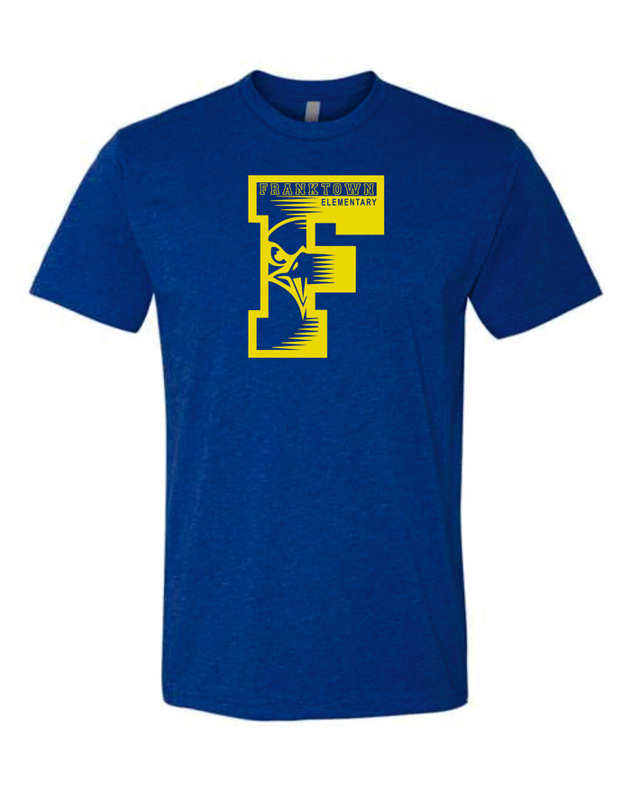 Franktown "F" Basic Tee- Matte or Glitter