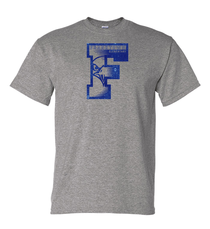 Franktown "F" Basic Tee- Matte or Glitter