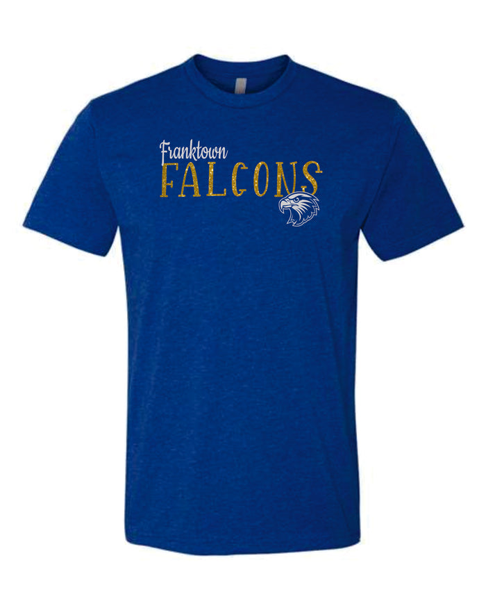 Franktown FALCONS Basic Tee- Matte or Glitter