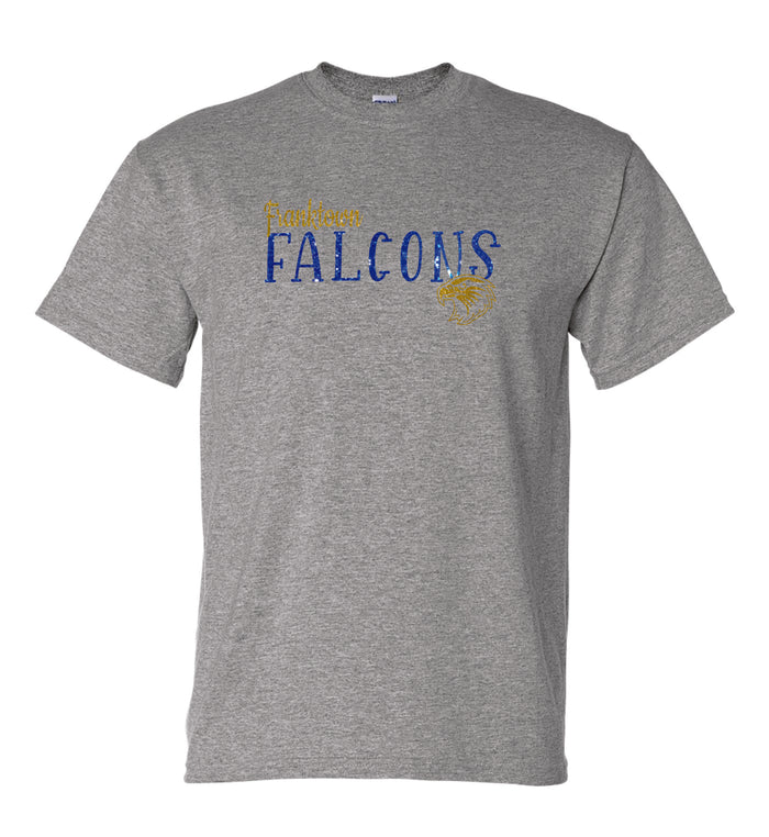Franktown FALCONS Basic Tee- Matte or Glitter