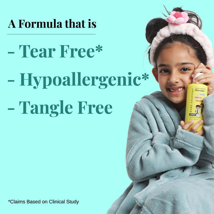 Gentle Cleansing Kids Shampoo With Almond Oil & Coconut Milk Protein- 250 ml | Pack of 3