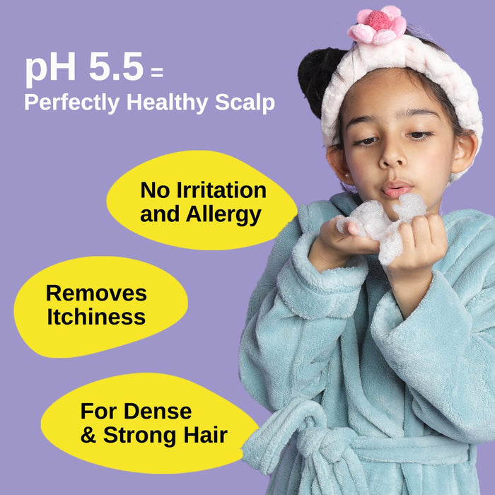 Gentle Cleansing Kids Shampoo With Almond Oil & Coconut Milk Protein- 250 ml | Pack of 3