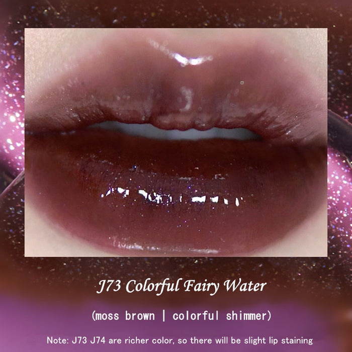 J73 Colorful Fairy Water (moss brown | colorful shimmer)