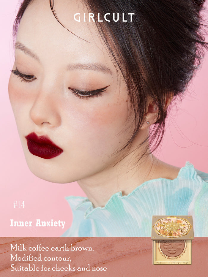 Girlcult Rouge Buckle Series Mood Blusher Powder T3109