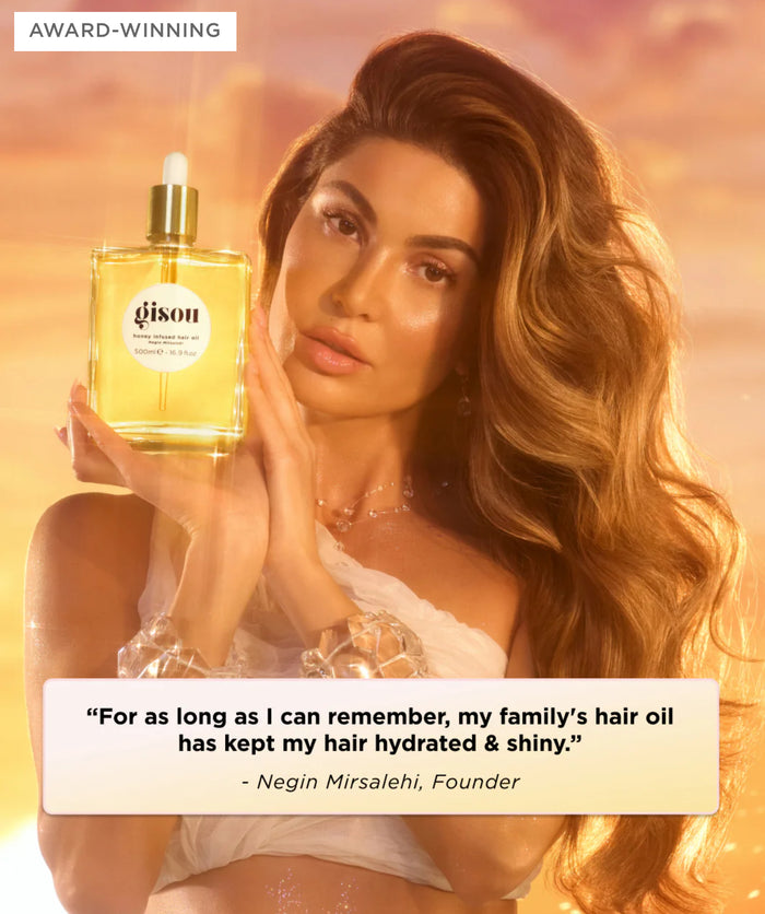 GISOU honey infused hair oil زيت الشعر بالعسل من جيسو