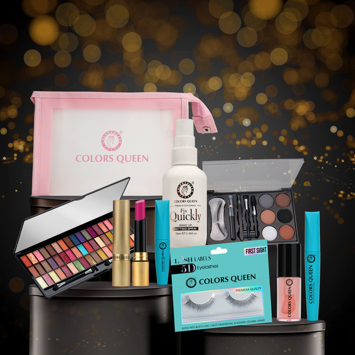 Glam Ready Bridal Makeup kit with Free 29 Brush Set – Complete Set