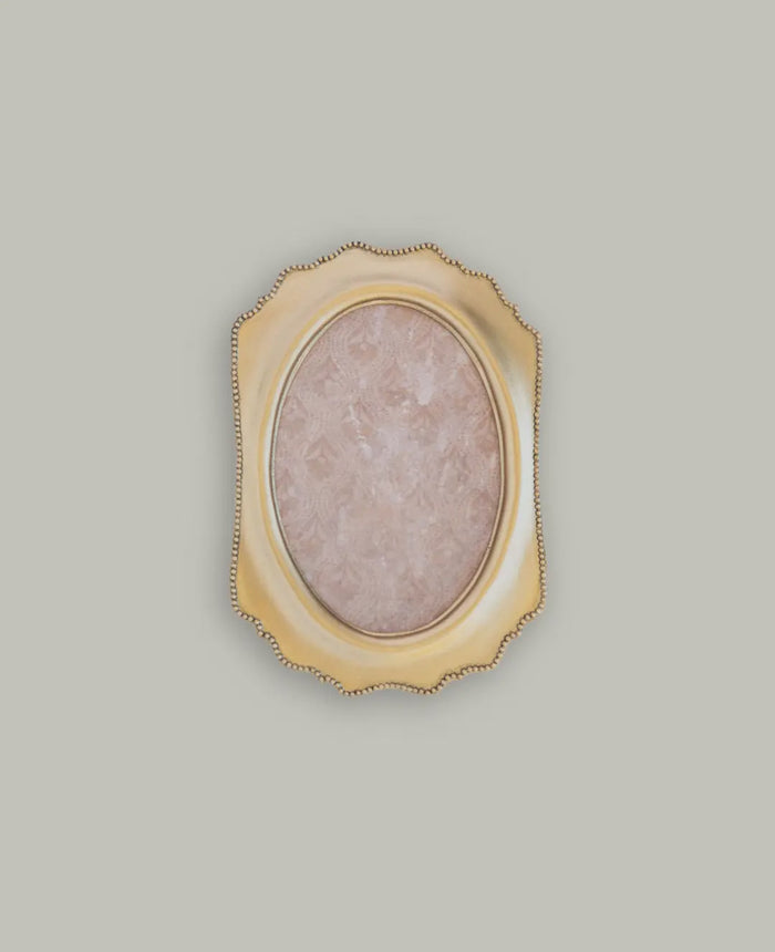 Gold Dots on Edge Photo Frame