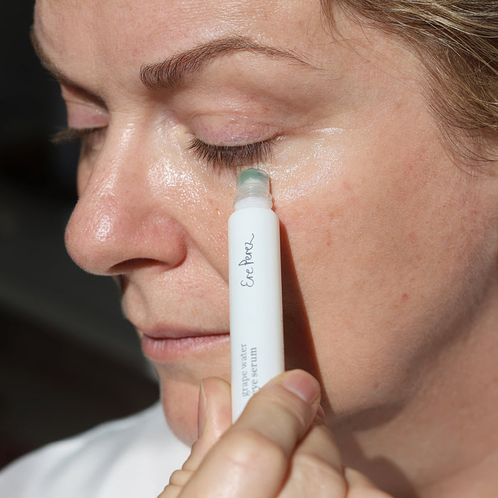 Ere Perez-Grape Eye Serum-Skincare-ErePerez-GrapeWaterEyeSerum-Katie-01-The Detox Market |