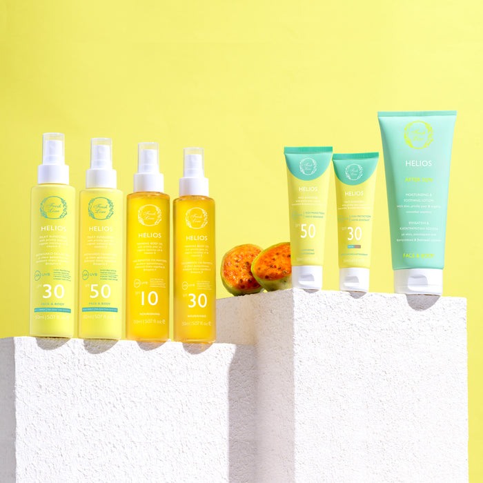 Helios Αντηλιακό Γαλάκτωμα SPF50 για Πρόσωπο & Σώμα