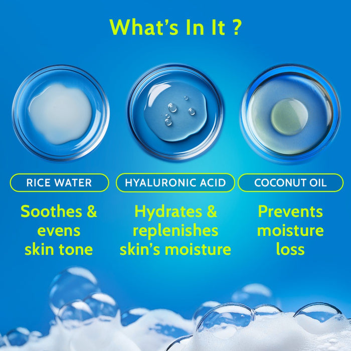 Hydrating Body Wash with Hyaluronic Acid & Coconut Oil - 236 ml | Pack of 3