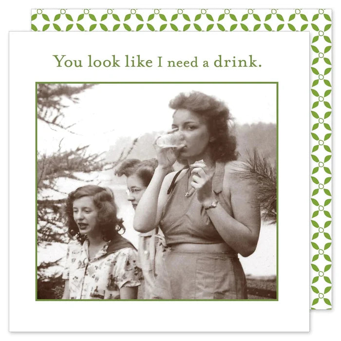 I Need A Drink Cocktail Napkins