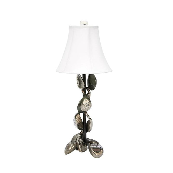 Iron Golf Club Table Lamp