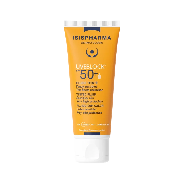 Isis Uveblock Spf 50+ Fluid 40ml - Light Tinted