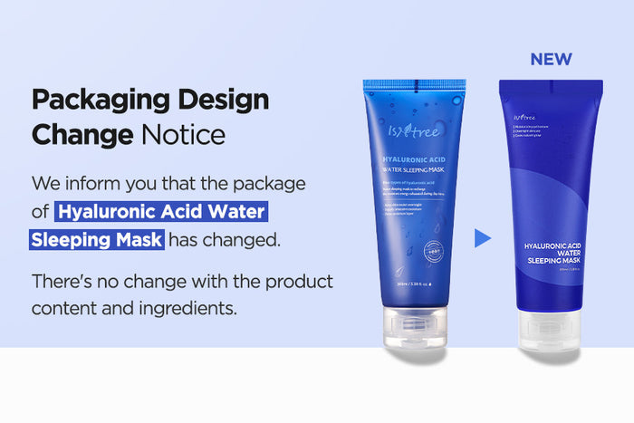 ISNTREE Hyaluronic Acid Water Sleeping Mask ماسك ليلي بالهايلرونك اسد من ازنتري