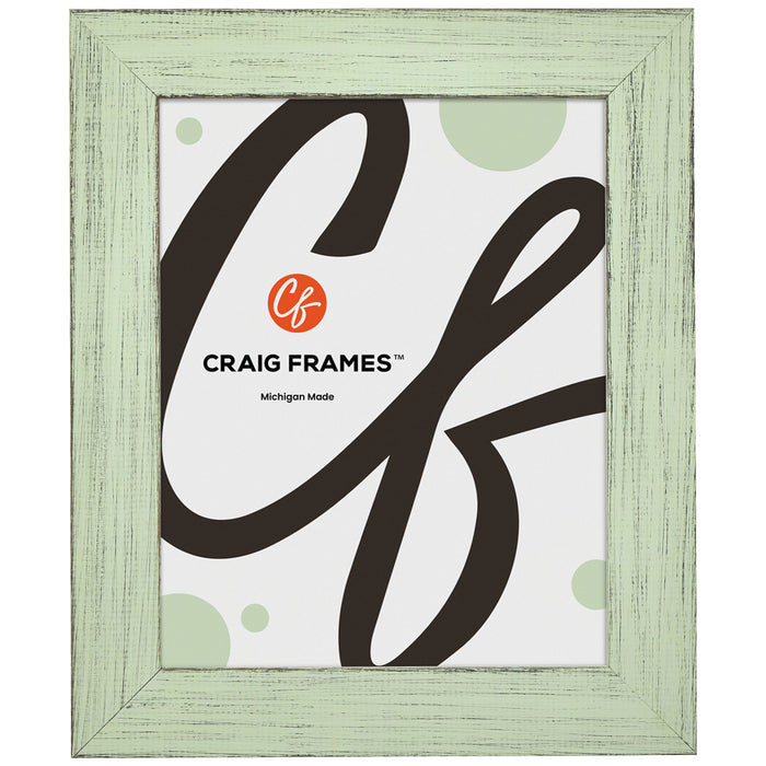 Jasper 1.5", Mint Julep Weathered Picture Frame