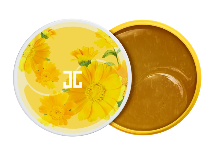 JAYJUN Cosmetic Calendula Tea Eye Gel Patch شرائح العين الهايدروجيل بمستخلص زهرة القطيفة