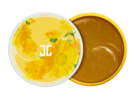 JAYJUN Cosmetic Calendula Tea Eye Gel Patch شرائح العين الهايدروجيل بمستخلص زهرة القطيفة